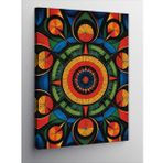Kanvas Tablo Soyut Mandala Deseni