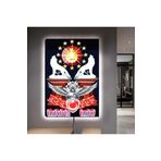 Kanvas Ülkücülük Ledli Tablo 50 X 70
