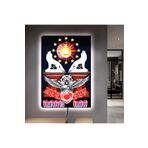 Kanvas Ülkücülük Ledli Tablo 90 X 60