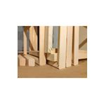KanvasSepeti 40x30cm 5 Adet 3x2cm Kalınlık Kasnak Çıta Tuval Ahşap Şasesi