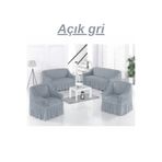 kanway Bürümcük 3+2+1+1 koltuk takımı örtüsü. Lastikli, esnek, yıkanabilir çekyat, kanepe kılıfı