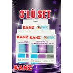 Kanz 3'lü Alman Mikrofiber Cam Bezi (3 Paket)40*60 cm