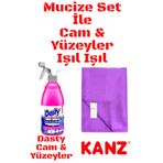Kanz Alman Mikrofiber Bez 1 Adet, Dasty Cam&Yüzeyler 1 Adet