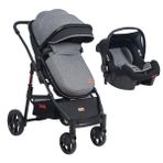Kanz D-GO Travel Sistem Gri Bebek Arabası Puset