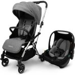 Kanz Marcus Kolay Katlanabilen Kabin Travel Sistem Bebek Arabası Heavy Grey - Gri