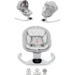 Kanz Starling Gri Elektrikli Ana Kucağı 0-9 kg Kapasite 3 Noktalı Emniyet Kemeri Özellikli - 400 A