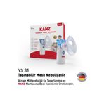 Kanz Taşınabilir Mesh Nebülizatör Şarjlı