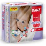 Kanz Ultra-Dry No:3 Midi 320 Adet Bebek Bezi