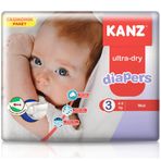 Kanz Ultra-Dry No:3 Midi Bebek Bezi