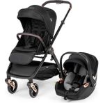 Kanz X-Go Ultimate Travel Sistem Bebek Arabası Rose Gold Siyah - Black Rose Gold