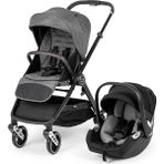 Kanz X-Go Ultimate Travel Sistem Bebek Arabası Silver Gri - Asai