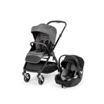 Kanz x-Go Ultimate Travel Sistem Bebek Arabası Silver Gri