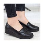 Kaof Shoes Kaof Shoes Kadın Siyah Anne Babet Ayakkabı Anne Ayakkabısı Kadın Günlük Ayakkabı Kadın Klasik Ayakkabı Anne Ayakkabı Ayzen