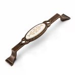 Kapadokya 128 Mm Antik Bakır Metal Kulp Mobilya Çekmece Dolap Kapak Kulpu Dayanıklı Kulbu Kulpları