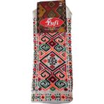 Kapadokya Hediyelik Kilim Desenli Patik Çorap 2 ADET - Krem - Pembe - 36 - 40