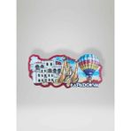KAPADOKYA Temalı Kabartmalı Polyester Magnet Buzdolabı Süsü (kod:972) 9,5cm x 4,5cm