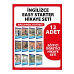Kapadokya Yayınları Ingilizce Easy Starter.12,li . Hikaye Seti.4-5-6 Sınıflar Için (BAŞLANGIÇ SEVİYESİ IÇİN UYGUNDUR .)