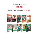 Kapadokya Yayınları İNGİLİZCE HİKAYE A1- A2 SEVİYELERİ (STAGE 1 VE 2 ) 10 LU SET