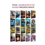 Kapadokya Yayınları İNGİLİZCE HİKAYE B1SEVİYESİ B2 SEVİYESİ C1 SEVİYESİ C2 SEVİYESİ TOPLAM 20 ADET KİTAP.