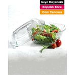 Kapakli Cam Tencere Isiya Dayanikli Buyuk Boy Mutfak Cam Tencere 1870 Cc