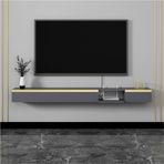 Kapaklı Kapılar Duvara Monte TV Dolabı,Eğlence Medya Konsol Merkezi,Depolama ile Yüzen TV Standı,Yatak Odası Duvar Dolabı,Ofis