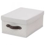 Kapaklı Kulplu Kutu Gri Ikea 25x35x15 Cm Cm Kulplu Düzenleyici , Organizer Hurç