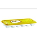 Kapaklı Plastik Kare Buzluk – 26X10 cm Dayanıklı Buz Kalıbı