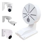 Kapalı Açık Kameralar CCTV Güvenlik Dome IP Kamera Montajı için Duvara Montaj L Tipi Braket, Bağlantı Kutusu Kablo Yönetimi Montaj Kılıfı,DaHua Hikvision Dome Kameralar Braketi