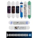 Kapalı Kasa Su Arıtma Cihazı AquaFlo 13lü Filtresi Standart Membran Set