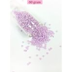 Kapamarka Dökme Cam Kum Boncuk (11/0) 2 mm - 60 Gram - Açık Pembe - BNC043