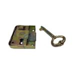 Kapazlama, Mobilya Kilidi 6X4X1 cm - 1 Adet - Çok Renkli - Tek Ebat