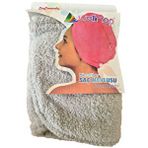 Kapella Mikrofiber Gri Saç Havlusu