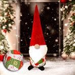Kapella Yilbaşi Noel Baba Kapi Stoperi Yilbaşi Çorabi Beyaz Desenli Yeşil