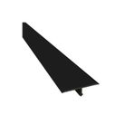 Kapı Eşik Profili Parke Kapı Altı Çıtası T Model Alüminyum Siyah 90cm*3cm*8mm