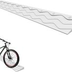 Kapı Eşik Rampası 100 cm / 39,4 - Engelli Arabalar için Kaymaz Kapı Rampası - Scooter ve Robot Rampası - Bar Basamaklı Eşik Rampaları, A, 100 x 20 x 9,5 cm (39,4 x 7,9 x 3,7 inç)