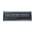 Kapı İsimliği 9X25cm 25Li Paket Vitrin
