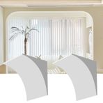 Kapı Kemeri Seti, Boyanabilir Köpük Yuvarlak Kapı Kemeri Kiti - Yatak Odası, Oturma Odası, Balkon için 2 Adet Yarım Daire Dekoratif Vurgu - Kolay Kurulum 50 cm Beyaz Köşe Kemeri