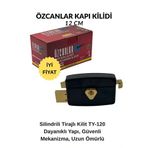 Kapı Kilidi 12 Cm – Kısa Model, Karşılıksız | Silindrili Tirajlı Kilit Ty-120 | Dayanıklı Yapı, Güvenli Mekanizma Ve Uzun Ömürlü Kapı