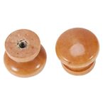 Kapı Kolu, S/M/L 10 Adet Mobilya Çekmece Kolları Ahşap Dolap Çeker Ahşap Çekmece Kolları Çekmeceler Için Dolap Kolu (Küçük boyutlu 24MM)