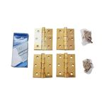 KAPI MENTEŞESİ Venda Parlak Sarı Menteşe | 3x2.5x2.5x7.5 | 4 ADET