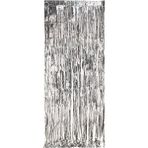 Kapı Perdesi Gümüş Renk 100 x220 cm