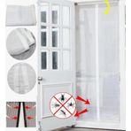 Kapı Sinekliği 2 Adet 60CMX210CM Mıknatıslı Manyetik Sineklik Tülü Kolay Montaj Perde