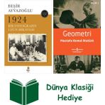 Kapı Yayınları 1924 Bir Fotoğrafın Uzun Hikâyesi + Geometri + Dünya Klasiği Hediye - Hayır