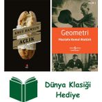 Kapı Yayınları Açlık + Geometri + Dünya Klasiği Hediye - Hayır