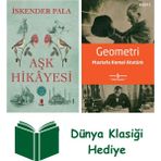 Kapı Yayınları Aşk Hikâyesi + Geometri + Dünya Klasiği Hediye - Hayır