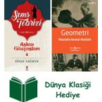 Kapı Yayınları Aşkın Gözyaşları 1 + Geometri + Dünya Klasiği Hediye - Hayır