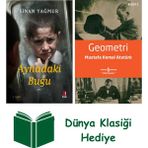 Kapı Yayınları Aynadaki Buğu + Geometri + Dünya Klasiği Hediye - Hayır