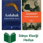 Kapı Yayınları Azdahak + Geometri + Dünya Klasiği Hediye - Hayır