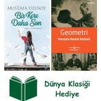 Kapı Yayınları Bir Kere Daha Son + Geometri + Dünya Klasiği Hediye - Hayır