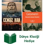 Kapı Yayınları Cengiz Han + Geometri + Dünya Klasiği Hediye - Hayır